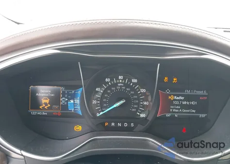 2017 Ford Fusion Platinum из США, поврежденный, VIN 3FA6P0K98HR171386